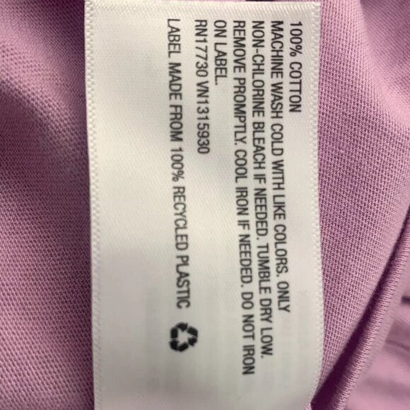 Wild Fable Lightweight Lilac Long Sleeve Crop T-Shirt Medium - Picture 4 of 4